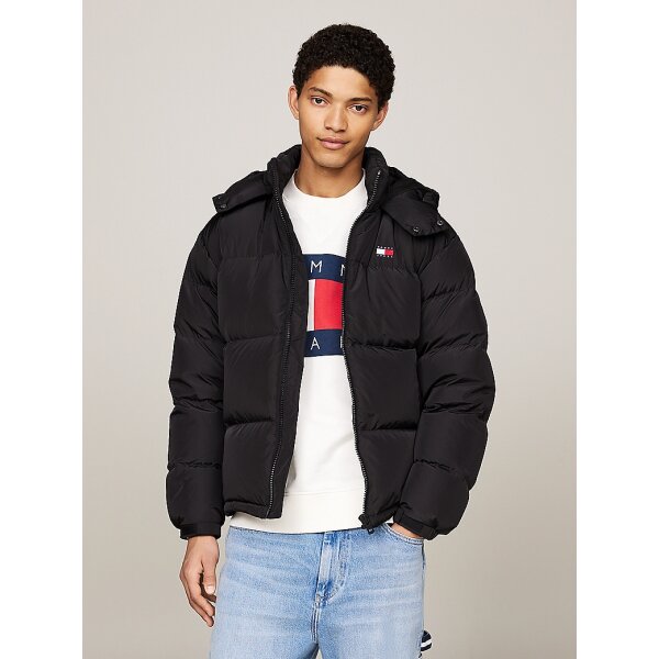DM0DM19537_BDS_main Ανδρικό Μπουφάν TOMMY JEANS ALASKA PUFFER DM0DM19537 Μαύρο - Image 5