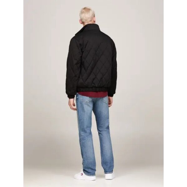 Ανδρικό Μπουφάν TOMMY JEANS ESSENTIAL QUILTED  DM0DM19633 Μαύρο - Image 2