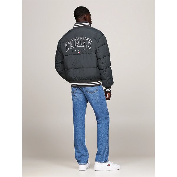 DM0DM19640_PUB_alternate4 Ανδρικό Μπουφάν TOMMY JEANS VARSITY TRANSITIONAL PUFFER DM0DM19640 Γκρί - Image 5