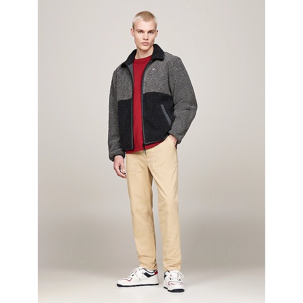 Ανδρικό Μπουφάν TOMMY JEANS TEDDY ESSENTIAL DM0DM19644 Μαύρο - Image 2