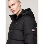 Ανδρικό Μπουφάν TOMMY JEANS PLUS SIZE ESSENTIAL DOWN DM0DM19786 Μαύρο - Image 4