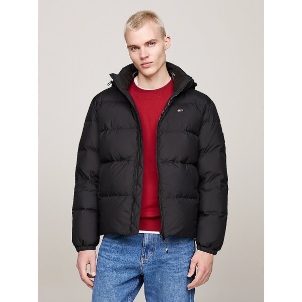 DM0DM19786_BDS_main Ανδρικό Μπουφάν TOMMY JEANS PLUS SIZE ESSENTIAL DOWN DM0DM19786 Μαύρο - Image 6