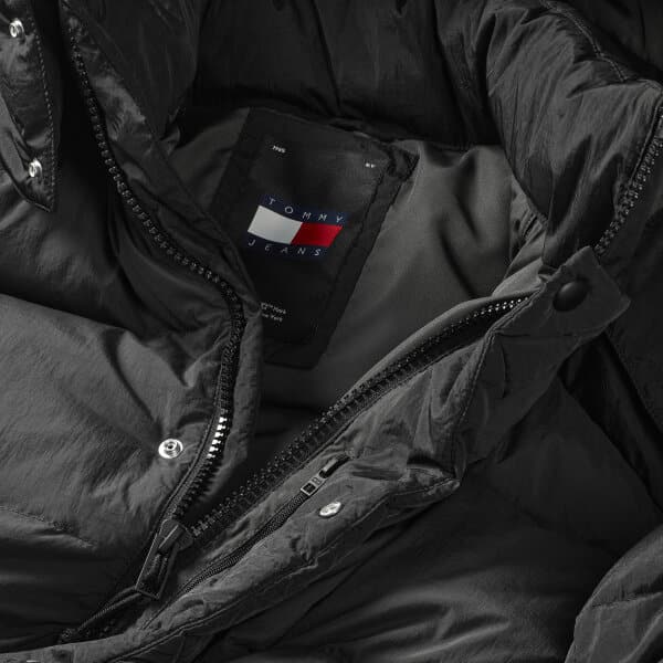 DM0DM19999BDS_D3 Ανδρικό Μπουφάν TOMMY JEANS TWO TONE PARKA DM0DM19999 Μαύρο - Image 2