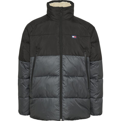 Ανδρικό Μπουφάν TOMMY JEANS POLY TWO TONE PUFFER DM0DM20000 Μαύρο
