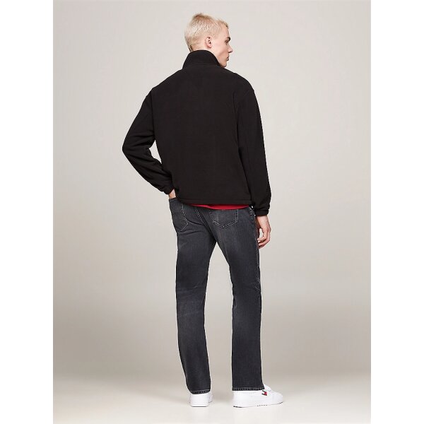 DM0DM20506_BDS_alternate3 Ανδρική Μπλούζα FLEECCE TOMMY JEANS RLX SCLASSIC DM0DM20506 Μαύρο - Image 4