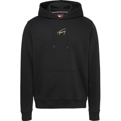 Ανδρική Μπλούζα Φούτερ TOMMY JEANS REG GOLD SIGNT DM0DM20507 Μαύρο