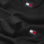 Ανδρικό Πουλόβερ TOMMY JEANS REG BADGE SWEATER DM0DM20706 Μαύρο - Image 3