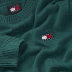 Ανδρικό Πουλόβερ TOMMY JEANS REG BADGE SWEATER DM0DM20706 πράσινο - Image 3