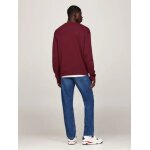 Ανδρικό Πουλόβερ TOMMY JEANS REG BADGE SWEATER DM0DM20706 Μπορντώ - Image 2