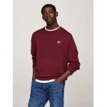 Ανδρικό Πουλόβερ TOMMY JEANS REG BADGE SWEATER DM0DM20706 Μπορντώ - Image 3