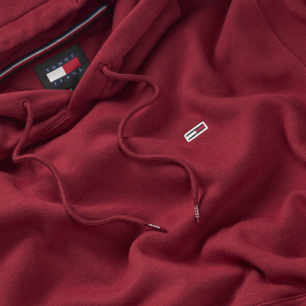 Ανδρική Μπλούζα Φούτερ TOMMY JEANS REG S FLAG DM0DM20742 Κόκκινο - Image 3