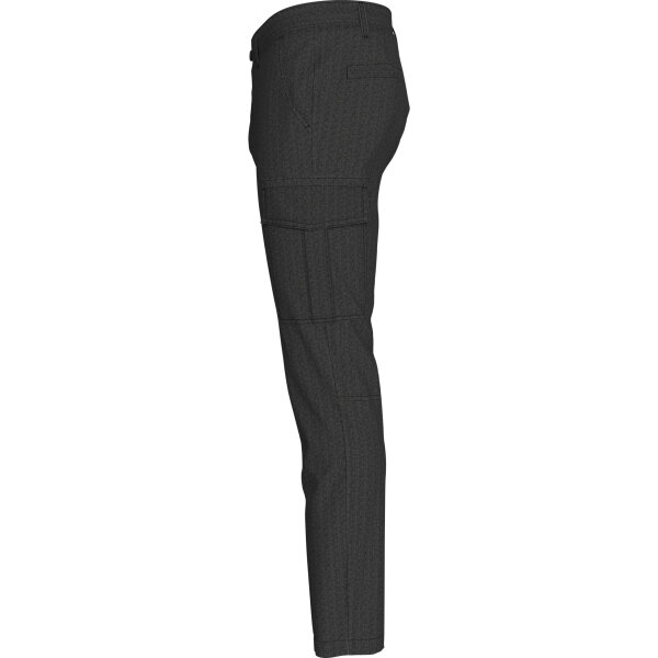 DM0DM20750BDS_D2 Ανδρικό Παντελόνι CARGO TOMMY JEANS AUSTIN LIGHTWEIGHT DM0DM20750 Μαύρο - Image 3