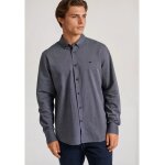 Ανδρικό Πουκάμισο FUNKY BUDDHA FBM010-001-05 Γκρί