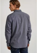 Ανδρικό Πουκάμισο FUNKY BUDDHA FBM010-001-05 Γκρί - Image 2