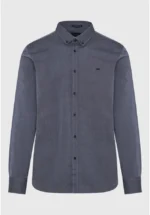 Ανδρικό Πουκάμισο FUNKY BUDDHA FBM010-001-05 Γκρί - Image 3