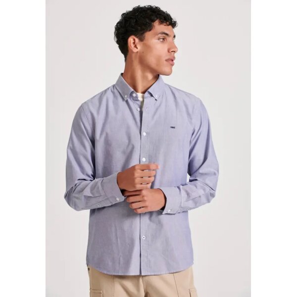 Ανδρικό Πουκάμισο FUNKY BUDDHA FBM010-001-05 Μπλέ - Image 1