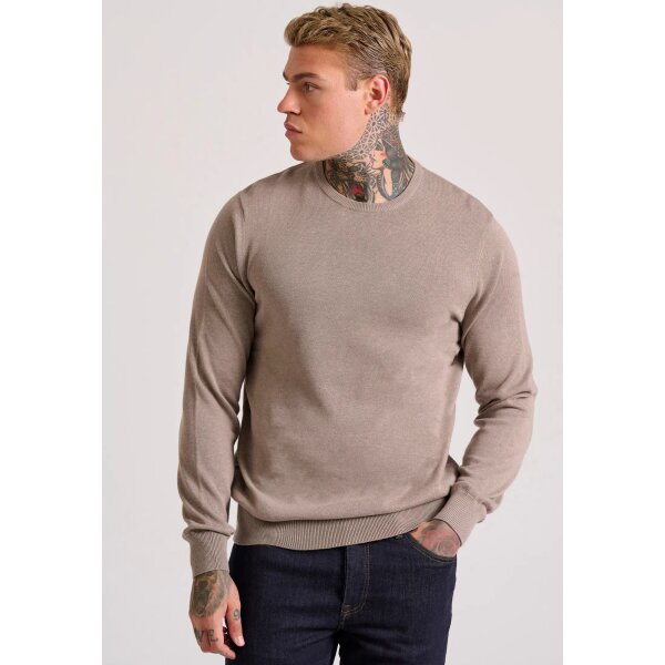 Ανδρικό Πλεκτό Λαιμόκοψη FUNKY BUDDHA FBM010-001-09 Μπέζ - Image 2