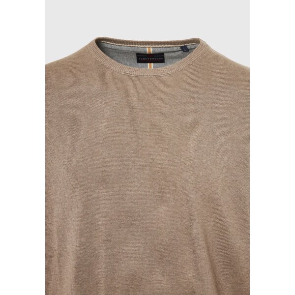 Ανδρικό Πλεκτό Λαιμόκοψη FUNKY BUDDHA FBM010-001-09 Μπέζ - Image 6