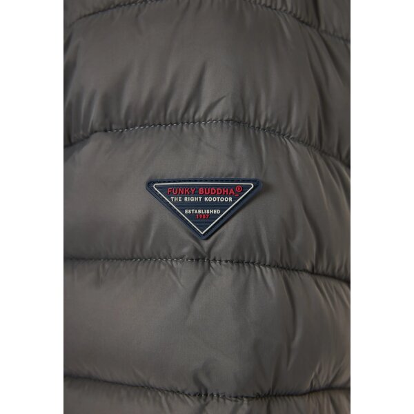 Ανδρικό Μπουφάν FUNKY BUDDHA FBM010-002-01 Γκρί - Image 8