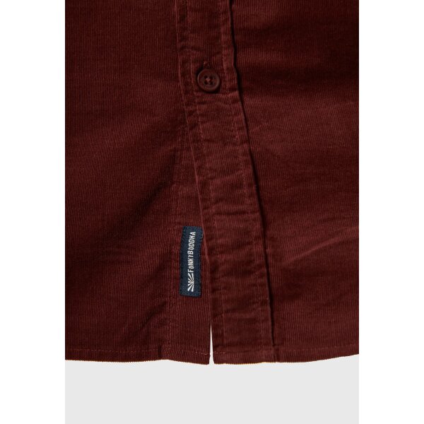 Ανδρικό Πουκάμισο FUNKY BUDDHA FBM010-002-05 Καφέ - Image 3