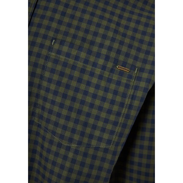 Ανδρικό Πουκάμισο Καρό FUNKY BUDDHA FBM010-003-05 Πράσινο - Image 2
