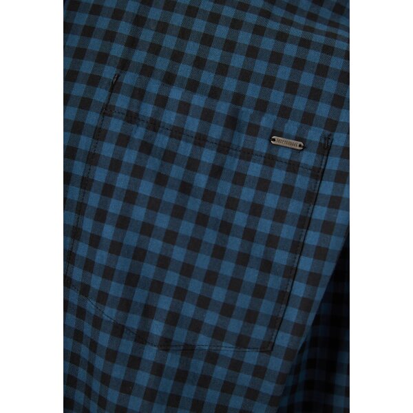 Ανδρικό Πουκάμισο Καρό FUNKY BUDDHA FBM010-003-05 Μπλε - Image 2