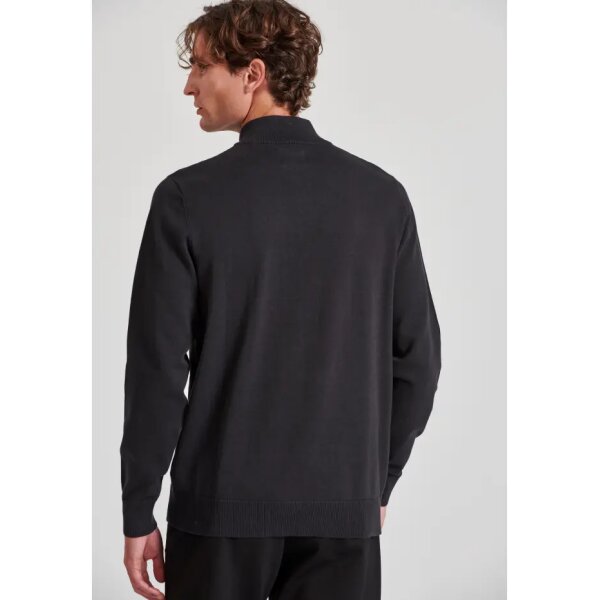 Ανδρικό Πλεκτό με Φερμουαρ FUNKY BUDDHA FBM010-003-09 Μαύρο - Image 3