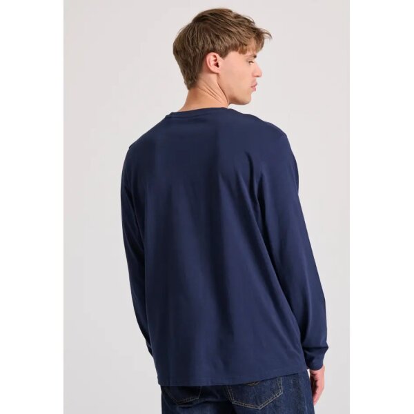 Ανδρική Μπλούζα Μακρύ Μανίκι FUNKY BUDDHA FBM010-005-07 Μπλε - Image 2