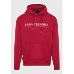Ανδρική Μπλούζα Φούτερ FUNKY BUDDHA FBM010-006-06 Μπορντώ - Image 3