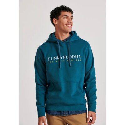 Ανδρική Μπλούζα Φούτερ FUNKY BUDDHA FBM010-006-06 Πράσινο