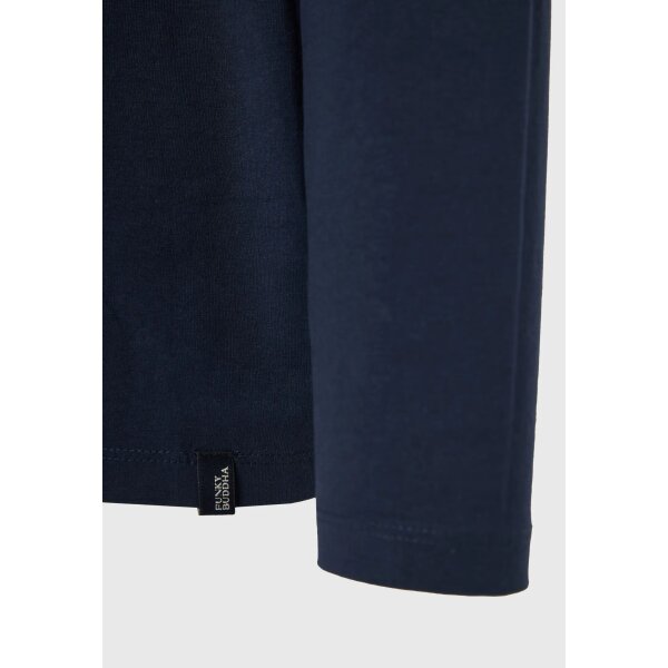 Ανδρική Μπλούζα Μακρύ Μανίκι FUNKY BUDDHA FBM010-006-07 Μπλε - Image 5