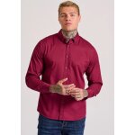Ανδρικό Πουκάμισο FUNKY BUDDHA FBM010-015-05 Μπορντώ - Image 2