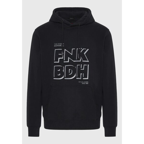 Ανδρική Μπλούζα Φούτερ FUNKY BUDDHA FBM010-018-06 Μαύρο - Image 1