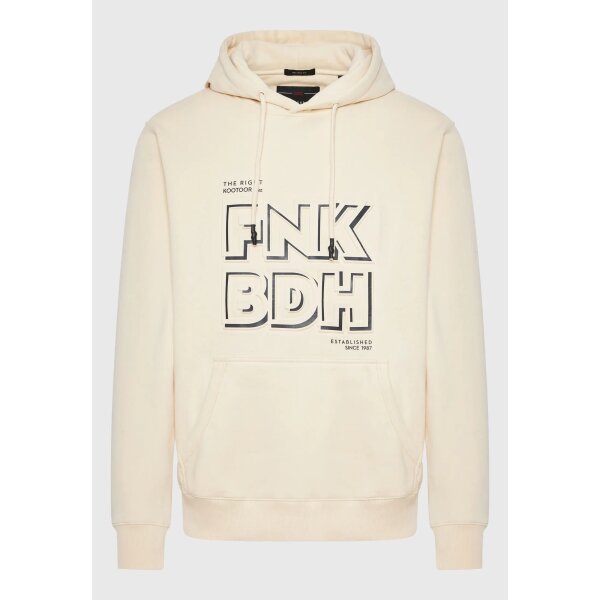 Ανδρική Μπλούζα Φούτερ FUNKY BUDDHA FBM010-018-06 Εκρού - Image 1