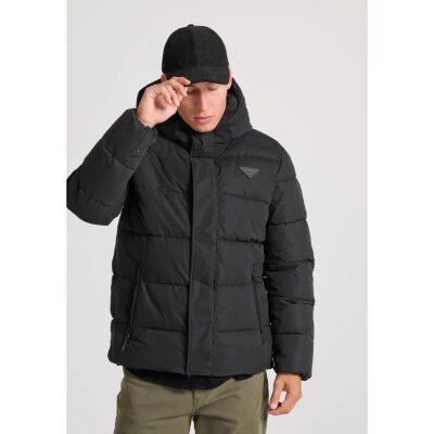 Ανδρικό Μπουφάν FUNKY BUDDHA FBM010-034-01 Μαύρο