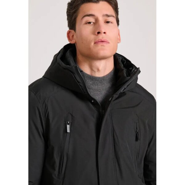 Ανδρικό Μπουφάν PARKA FUNKY BUDHHA FBM010-041-01 Μαύρο - Image 3