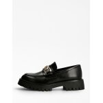 Γυναικεία Μοκασίνια ilary γνήσιο δέρμα Μαύρο GUESS FL7ILRLEA14 - Image 2