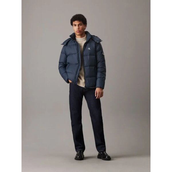 Ανδρικό Μπουφάν CALVIN KLEIN ESSENTIALS DOWN JACKET J30J325946 Μπλε - Image 4