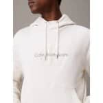 Ανδρική Μπλούζα Φούτερ CALVIN KLEIN CHENILLE MONOLOGO J30J326637 μπεζ - Image 2