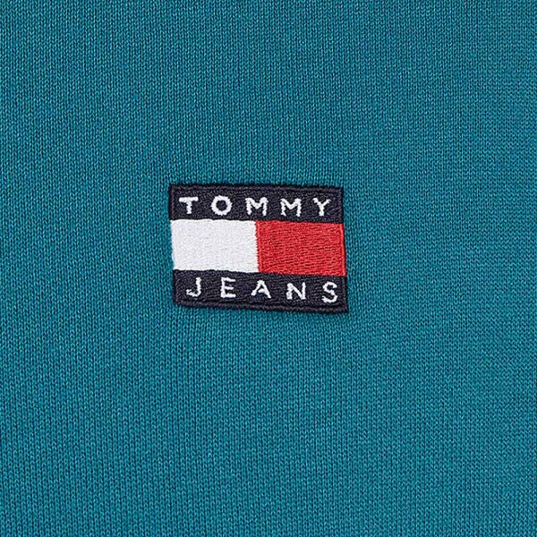 P11926-36-0-004 Ανδρική Φούτερ TOMMY JEANS REG BADGE CREW DM0DM17986 πράσινο - Image 4