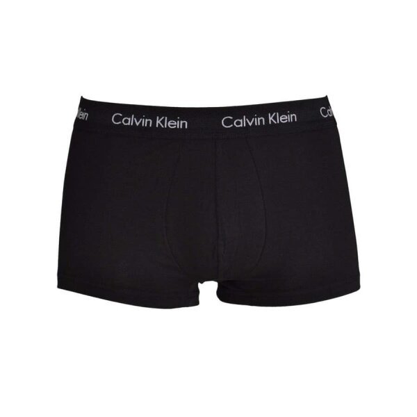 Ανδρικά Εσώρουχα CALVIN KLEIN LOW RISE TRUNK 3PK U2664G XWB Μαύρο - Image 3