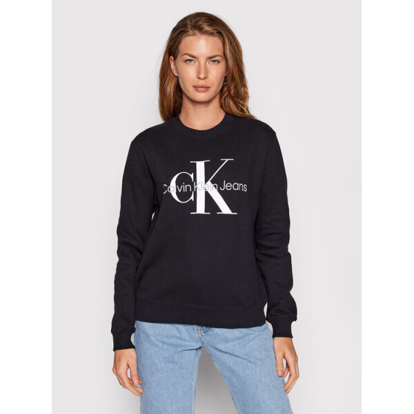 Γυναικεία Φούτερ Calvin Klein  Crewneck Core Monogram Sweatshirt Black J20J219140-BEH - Image 1