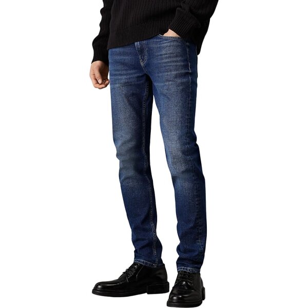 Ανδρικό Παντελόνι Τζιν CALVIN KLEIN SLIM TAPER J30J325983 Μπλε - Image 1