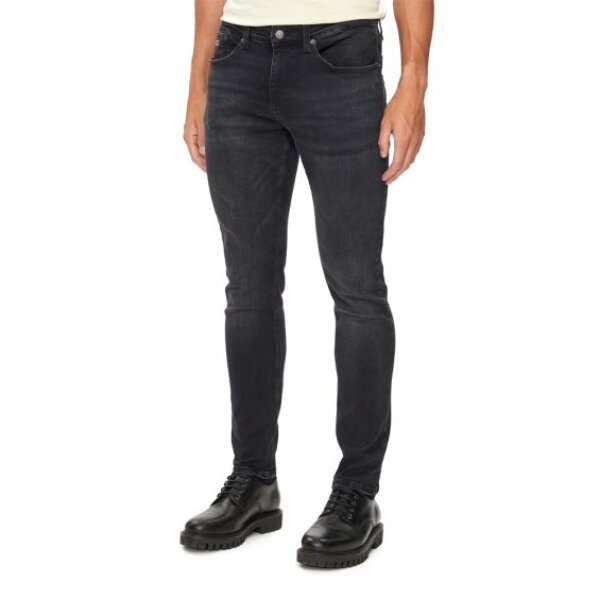 dm0dm20398-1bz_tommyjeans_men_jeans_black_1_2 Ανδρικό Παντελόνι Τζιν TOMMY JEANS AUSTIN SLIM TPRD DM0DM20398 Μαύρο - Image 1