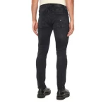 Ανδρικό Παντελόνι Τζιν TOMMY JEANS AUSTIN SLIM TPRD DM0DM20398 Μαύρο - Image 2