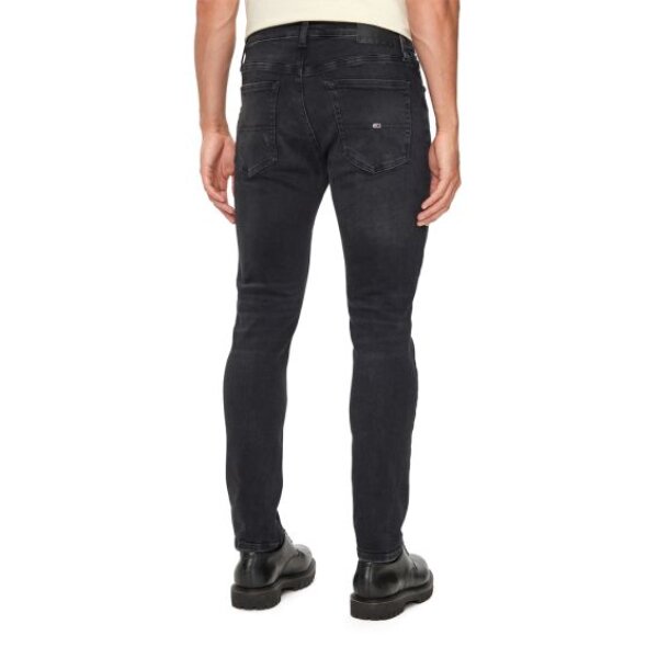 dm0dm20398-1bz_tommyjeans_men_jeans_black_2_2 Ανδρικό Παντελόνι Τζιν TOMMY JEANS AUSTIN SLIM TPRD DM0DM20398 Μαύρο - Image 2