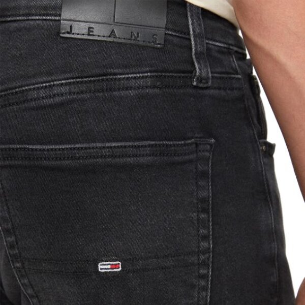 dm0dm20398-1bz_tommyjeans_men_jeans_black_4_2 Ανδρικό Παντελόνι Τζιν TOMMY JEANS AUSTIN SLIM TPRD DM0DM20398 Μαύρο - Image 3