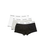 Ανδρικά Εσώρουχα CALVIN KLEIN LOW RISE TRUNK 3PK U2664G Μαύρο Λευκό Γκρί - Image 4