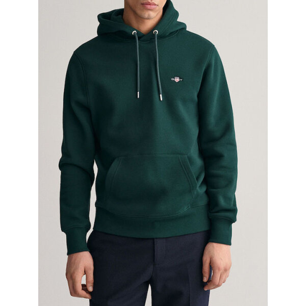 fixedratio_20230814092751_3d101d03 Ανδρική Φούτερ GANT REG SHIELD HOODIE 2007058 Πράσινο - Image 3