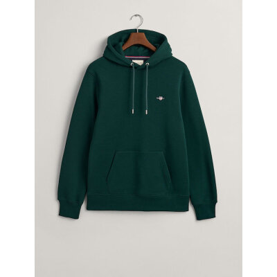 Ανδρική Φούτερ GANT REG SHIELD HOODIE 2007058 Πράσινο